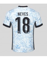 Portugal Ruben Neves #18 Bortedrakt EM 2024 Korte ermer